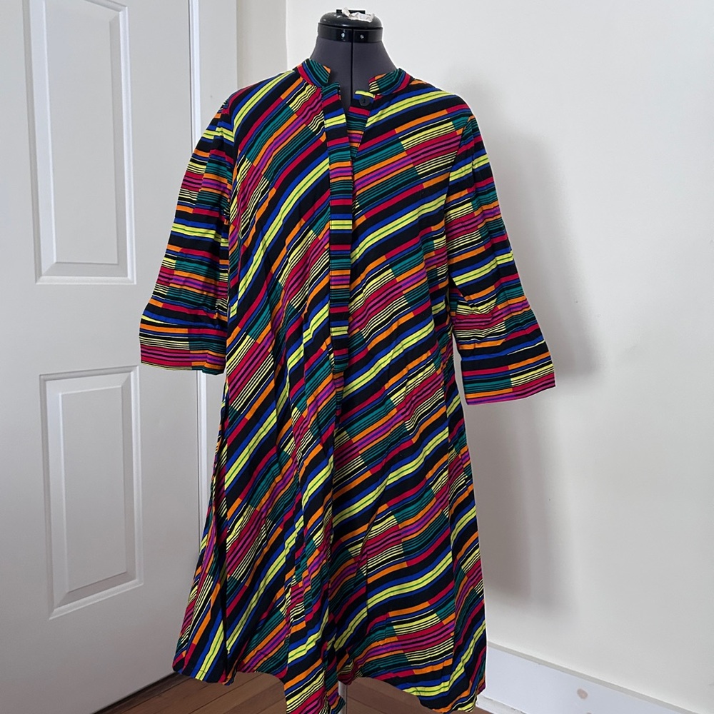 Colorful Striped Zuri Dress
